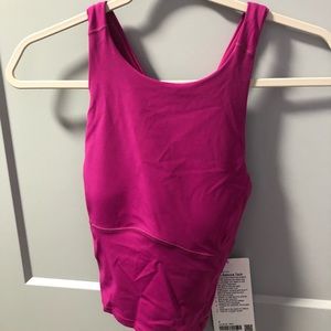 Lululemon key to balance tank top ripened raspberry